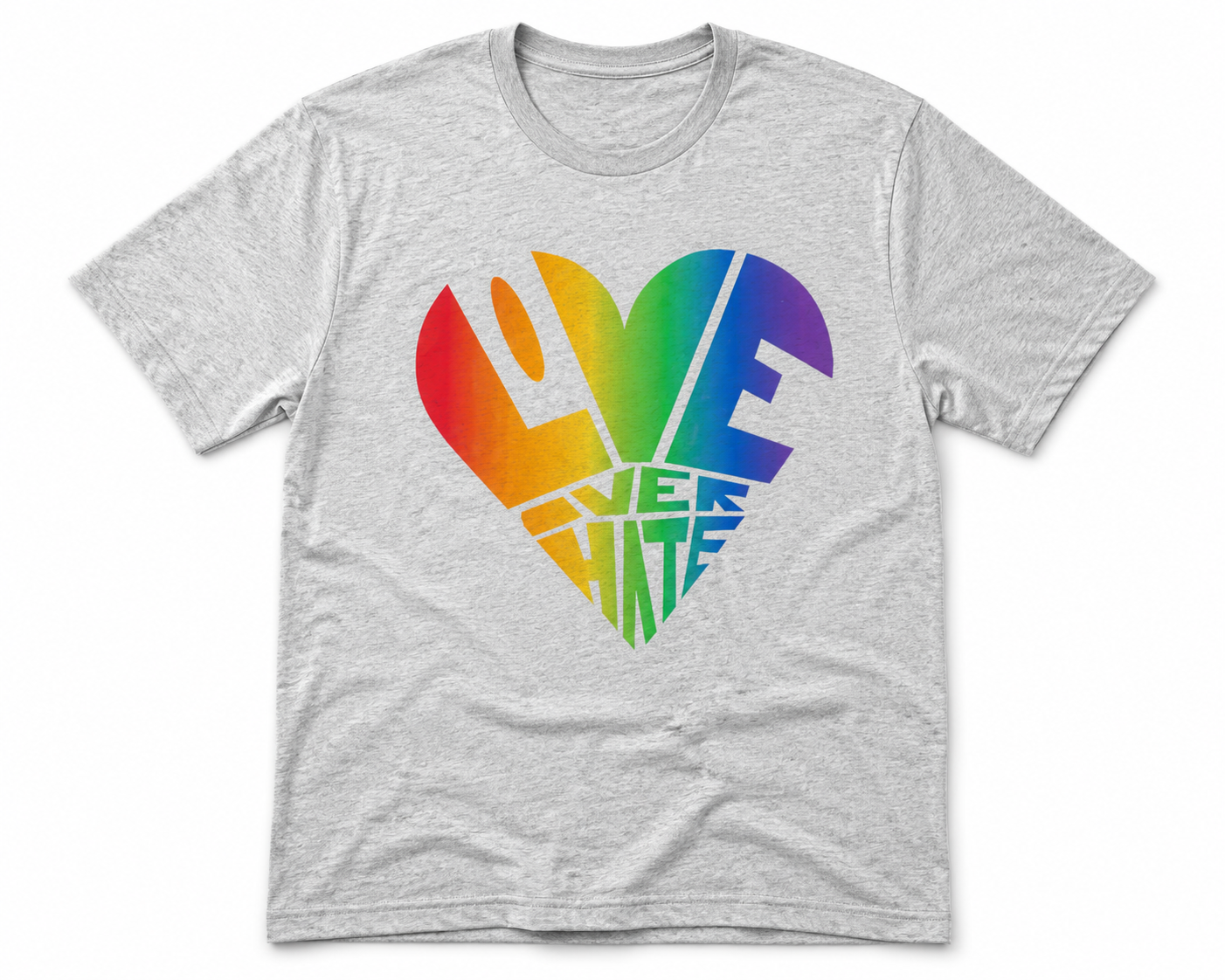 Love Over Hate Pride Tee