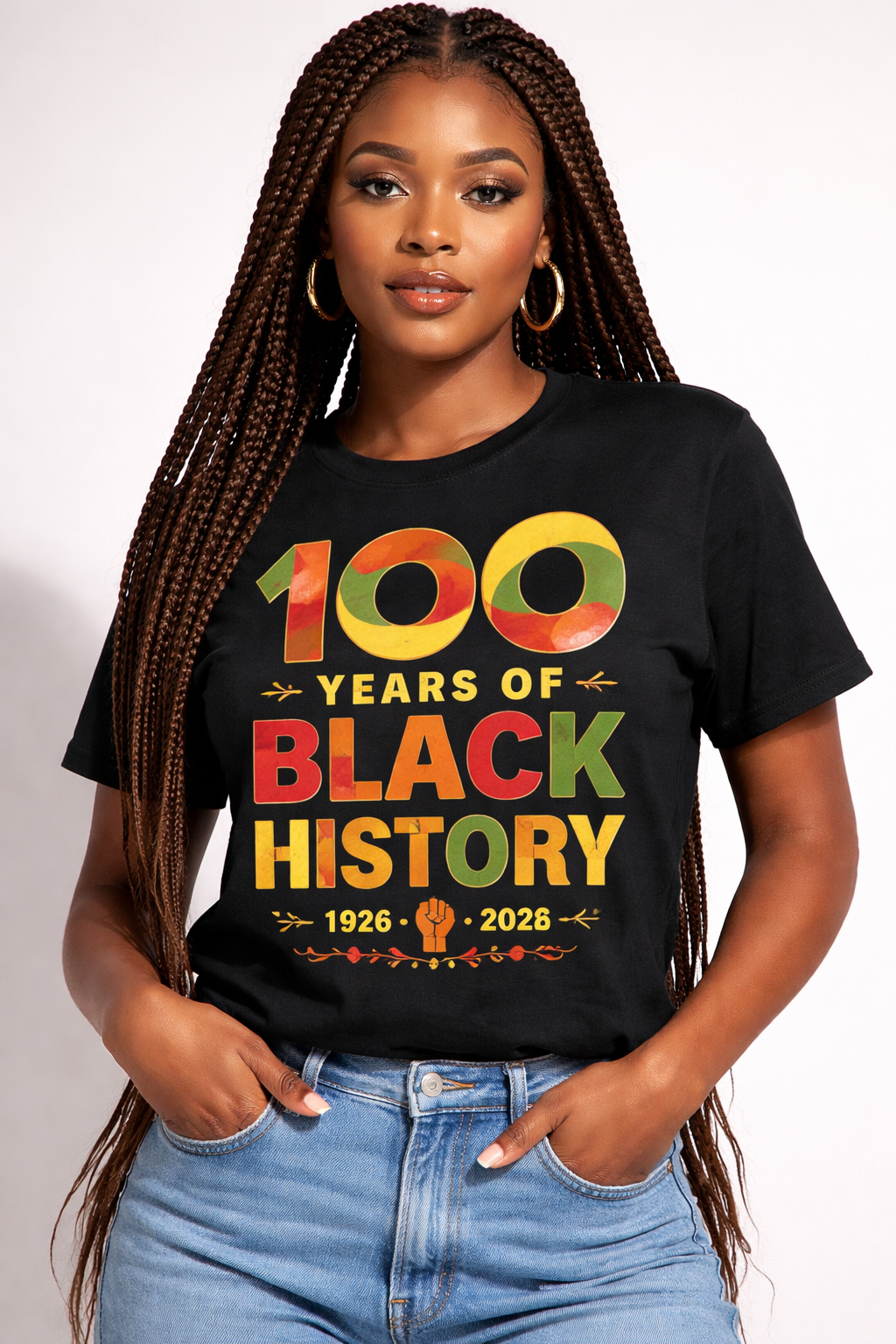 '100 Years of Black History' T-Shirt