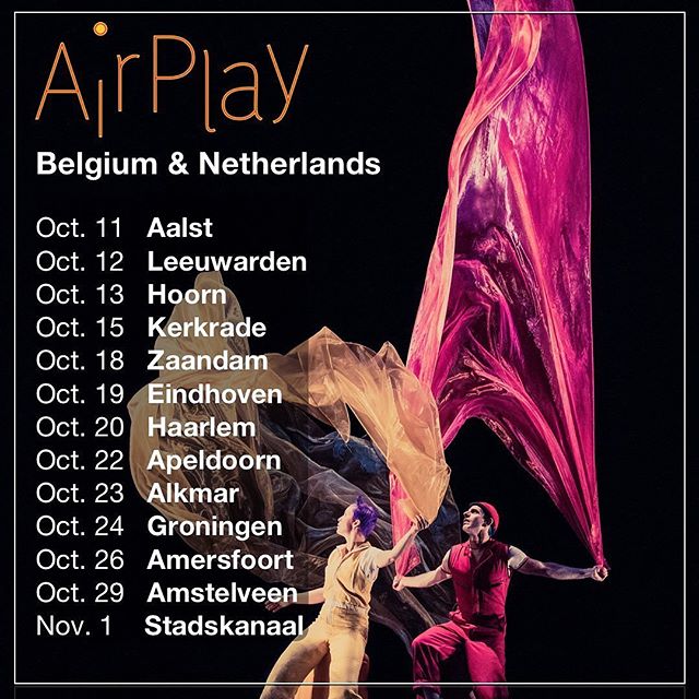 After a full fringe season, I&rsquo;m heading to Europe with the @acrobuffos and AirPlay
#lightingdesign #lightingsupervisor #europeantour #tour #airplay #netherlands #clowns