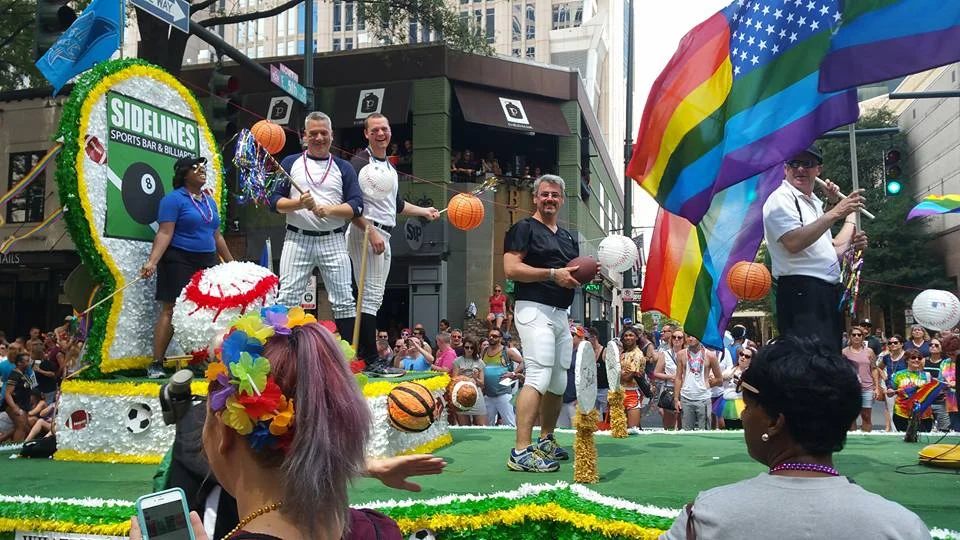 Showing Pride in Charlotte Parade
