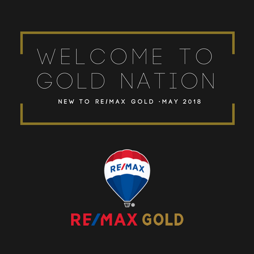 New to RE/MAX Gold: May 2018