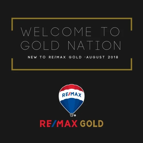 New to RE/MAX Gold: August 2018