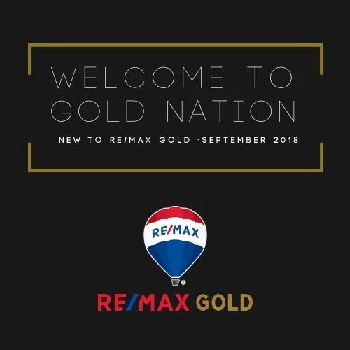 New to RE/MAX Gold: September 2018