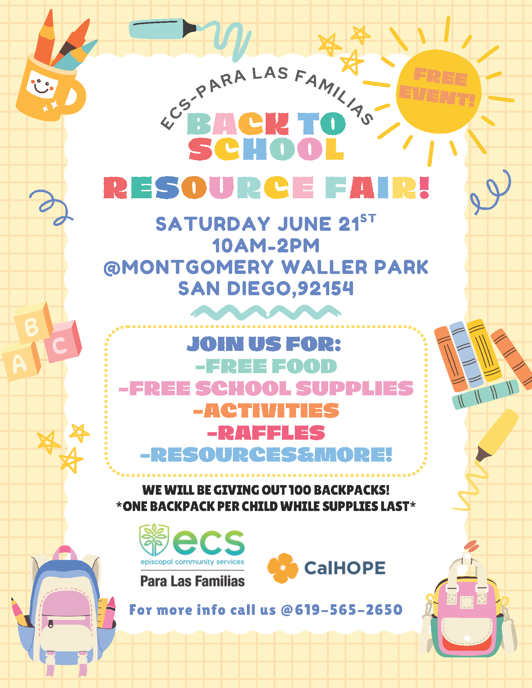 Back-to-School Resource Fair