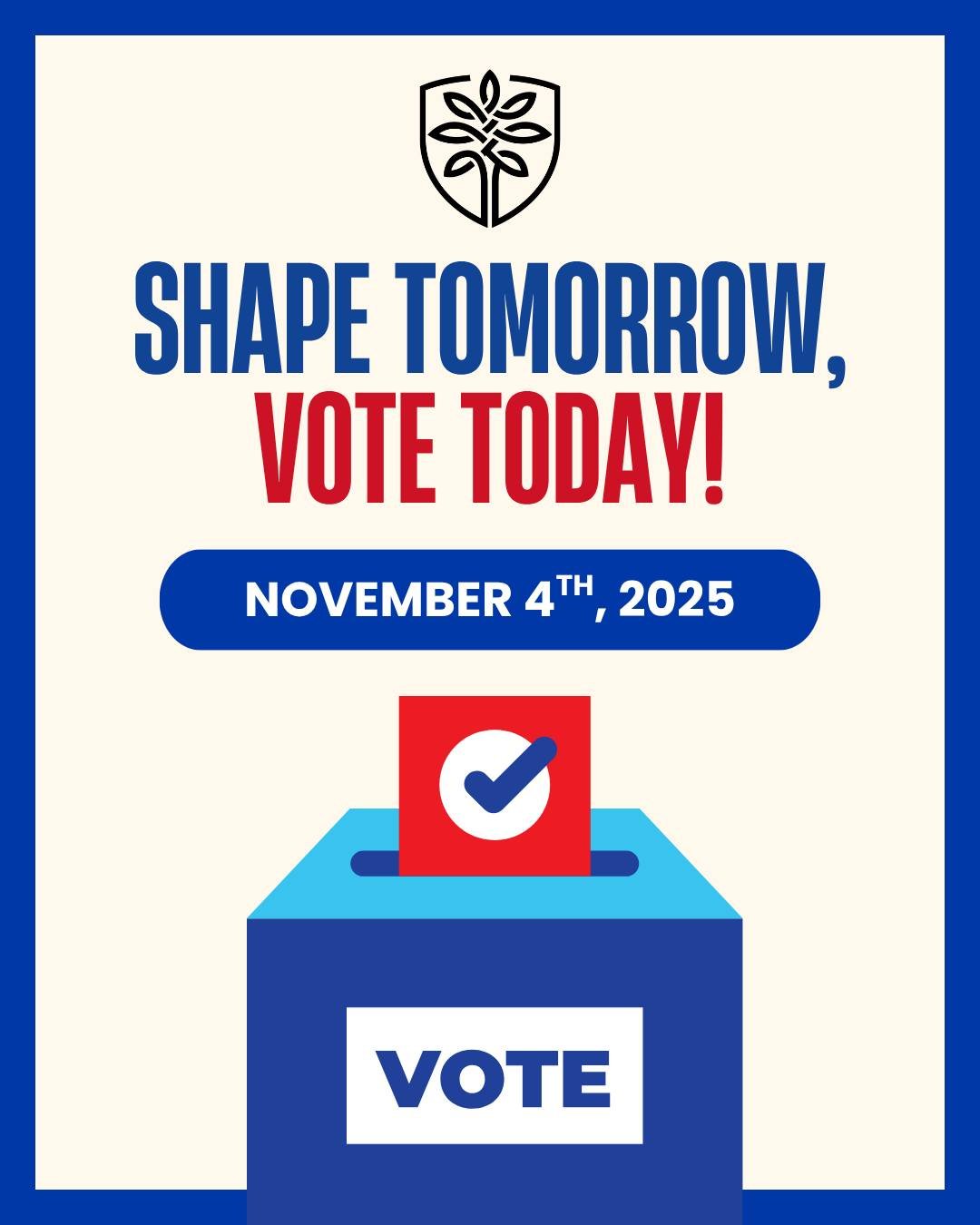 🗳️Election Day reminds us that progress starts with participation. Let&rsquo;s make our voices count and help shape the future together.

Check your registration status at https://voterstatus.sos.ca.gov/ or register to vote at https://vote.gov/regis