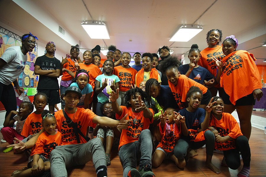 Open The Circle teaches footwork because footwork saves lives