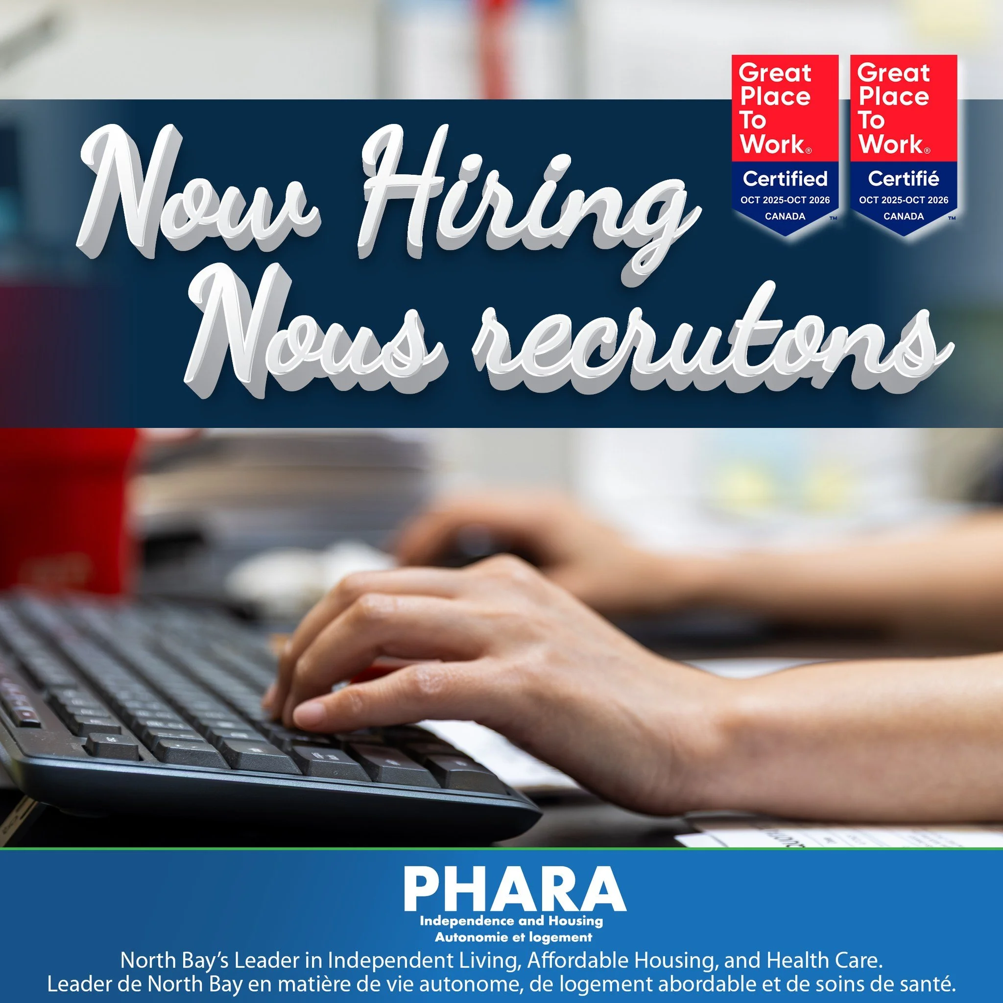 📢 Now Hiring: Executive Assistant to the CEO
PHARA Community Services is looking for a highly organized and motivated professional to join our team as Executive Assistant to the CEO.

This important role supports the CEO directly and plays a key par