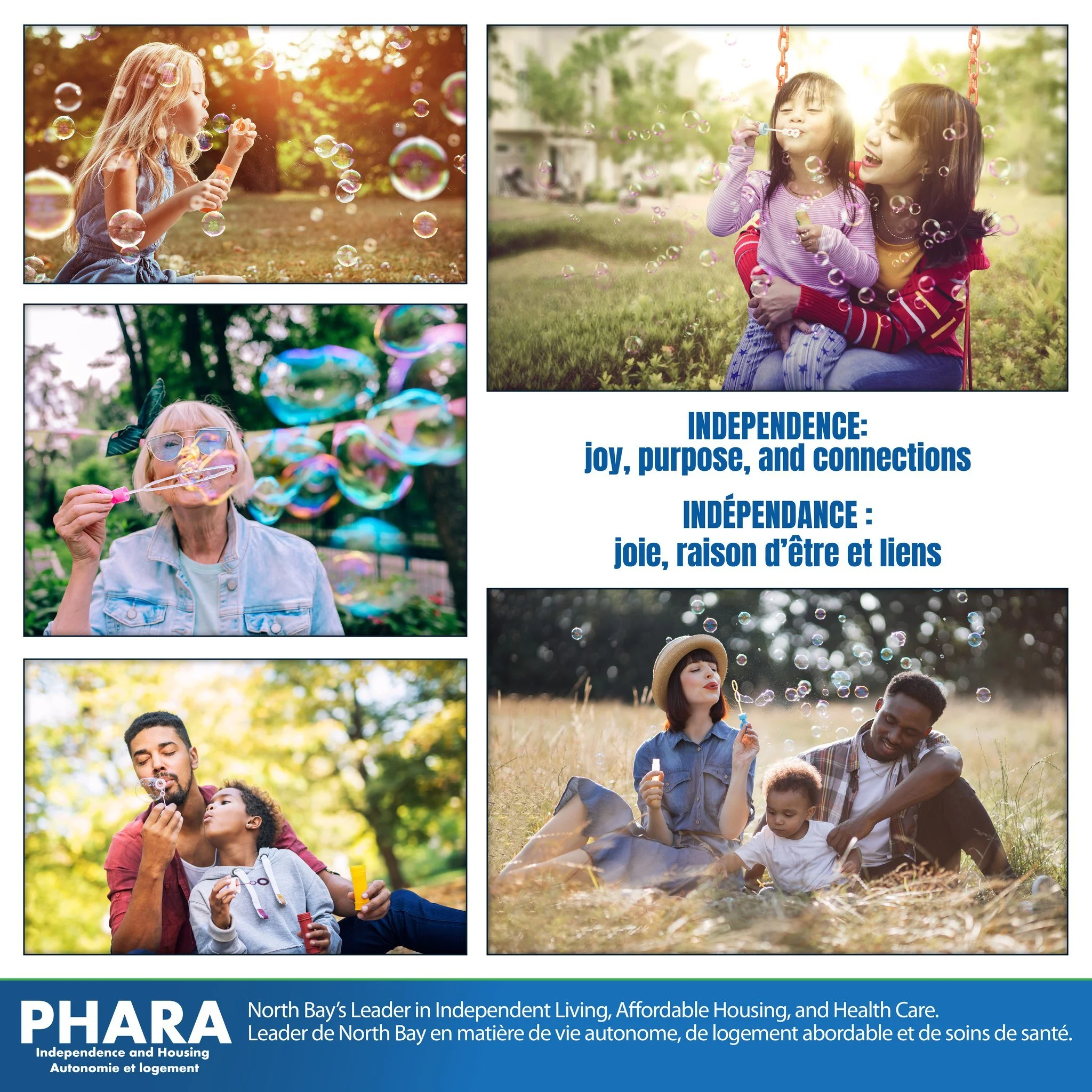 Independence: joy, purpose, and connections
PHARA Community Services advocates for all things that support a person's independence. This includes the tangible things such as housing and health services, along with less tangible things such as educati