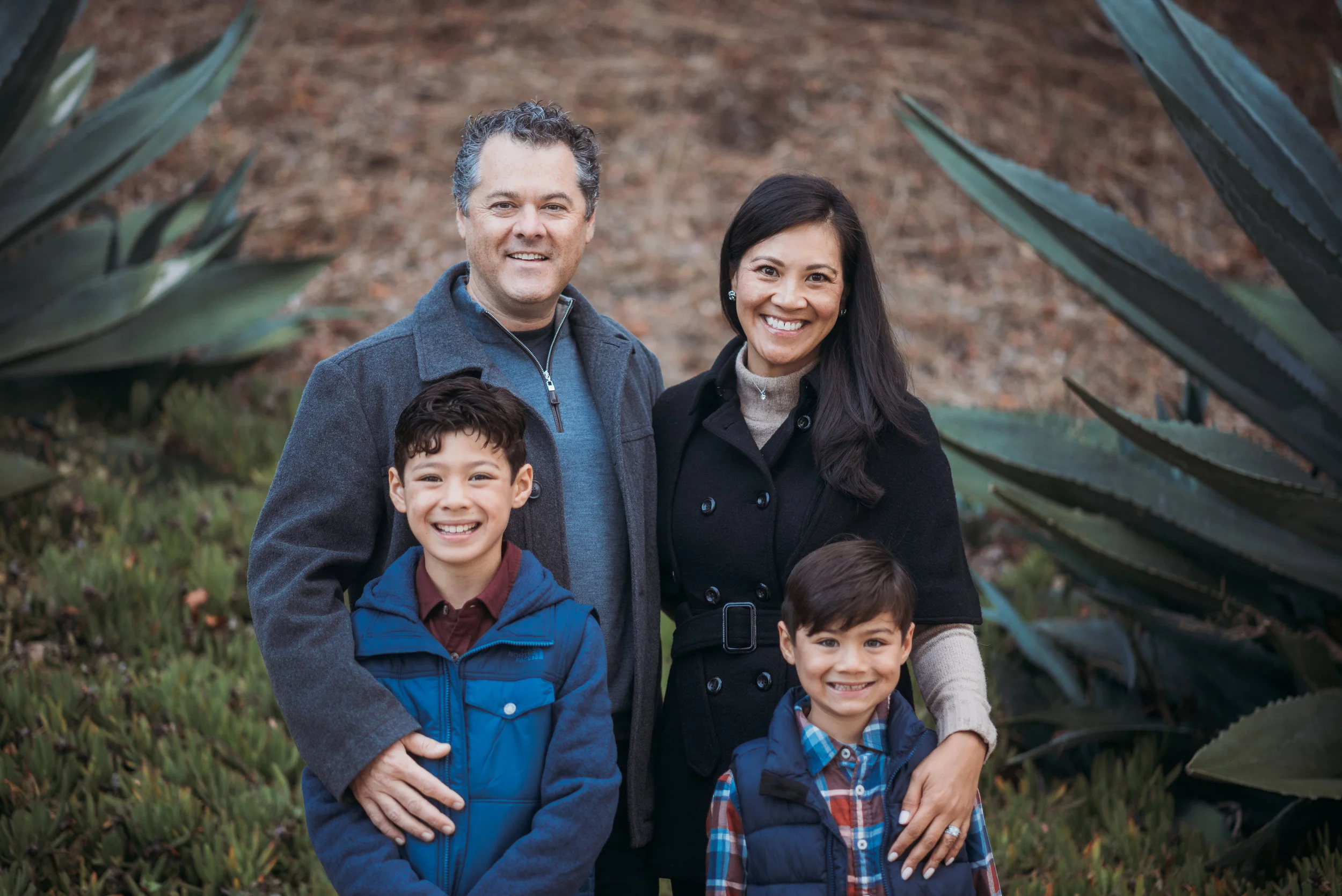 Foggy Cavallo Point Family Shoot