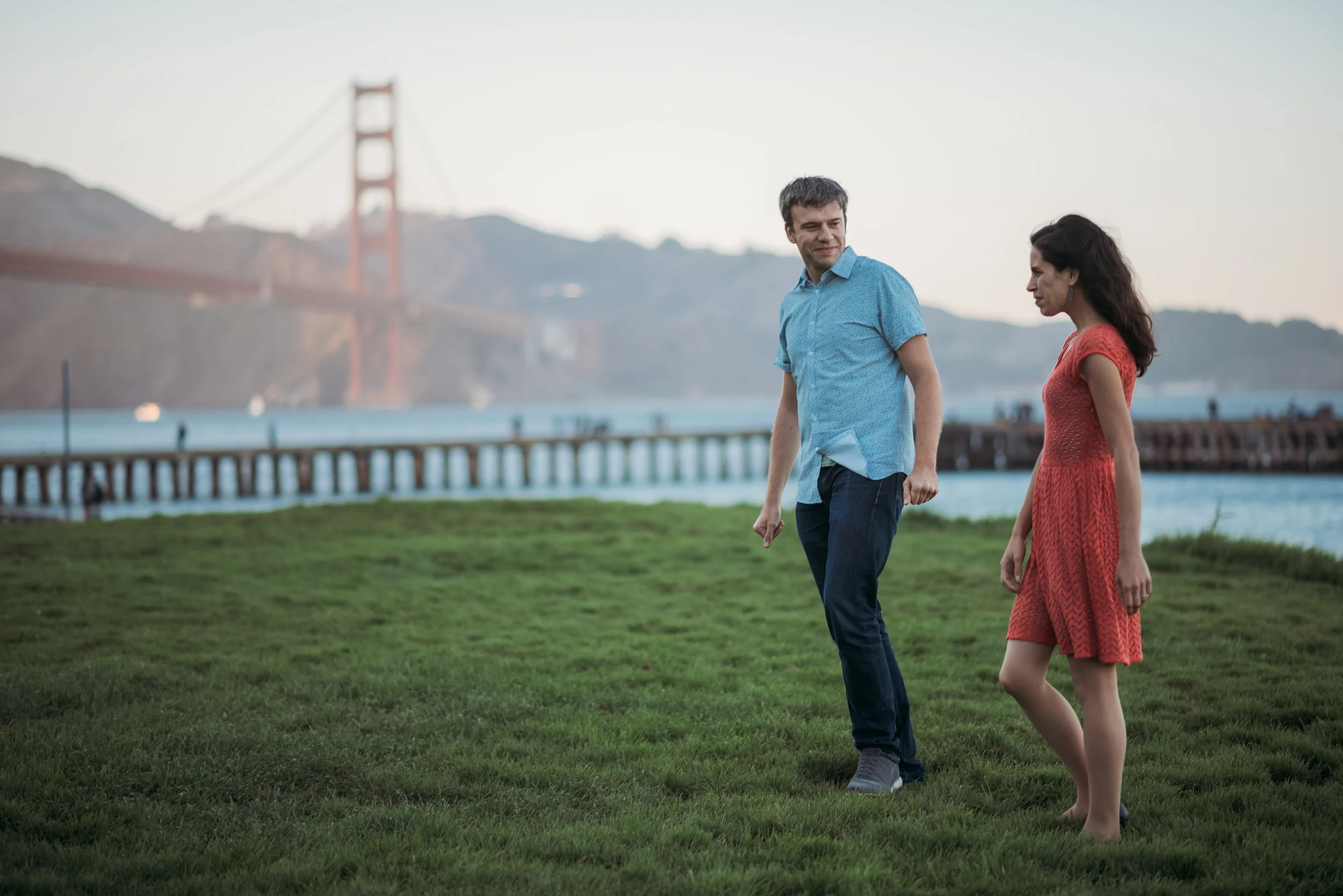 Love is in the air at Crissy Field