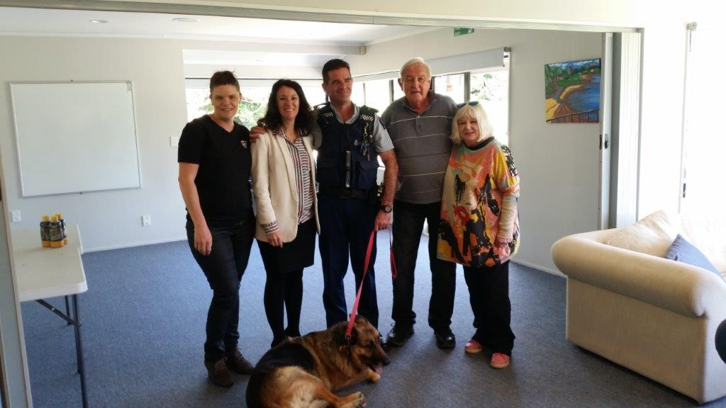 Police Community Constable and Danielle Grant