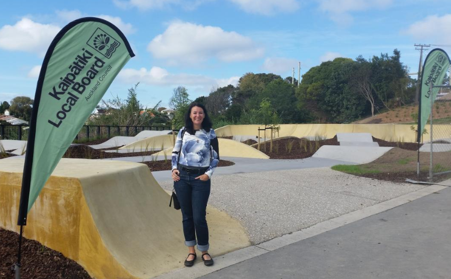 Pump track at Birkenhead War Memorial Park Danielle GrantPump track at Birkenhead War Memorial Park