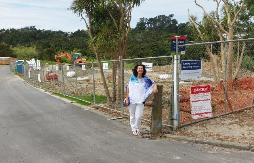 Danielle Grant Pump track at Birkenhead War Memorial Park