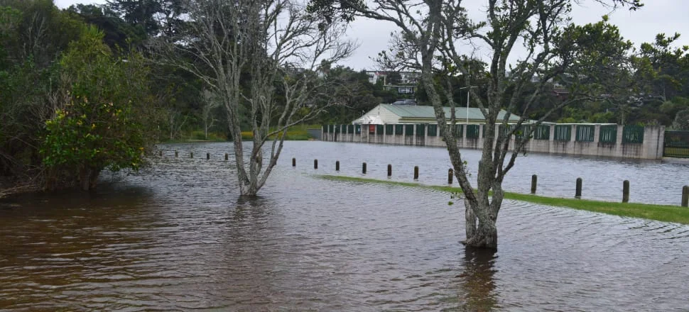 Watery limbo for flood-prone bay - Little Shoal Bay