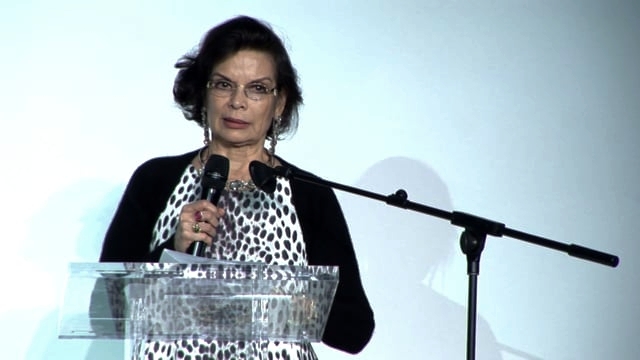 Bianca Jagger Awards Nancy for Courage