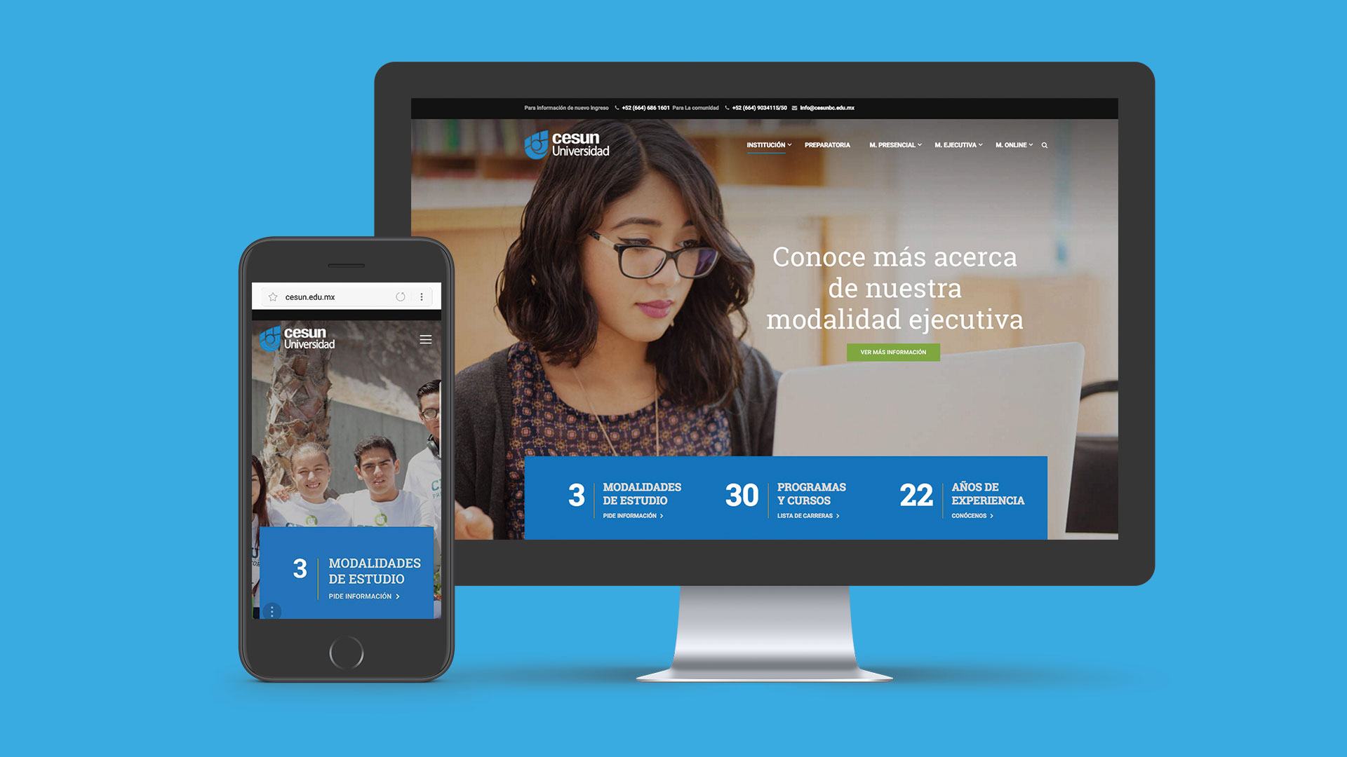 Cesun Universidad - Diseño Web - Moodle