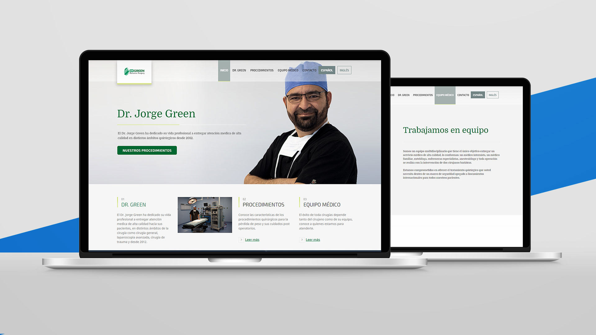 Dr. Jorge Green - Desarrollo Web - Social Media