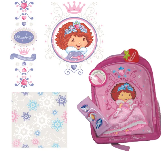 Strawberry Shortcake Style Guide Art