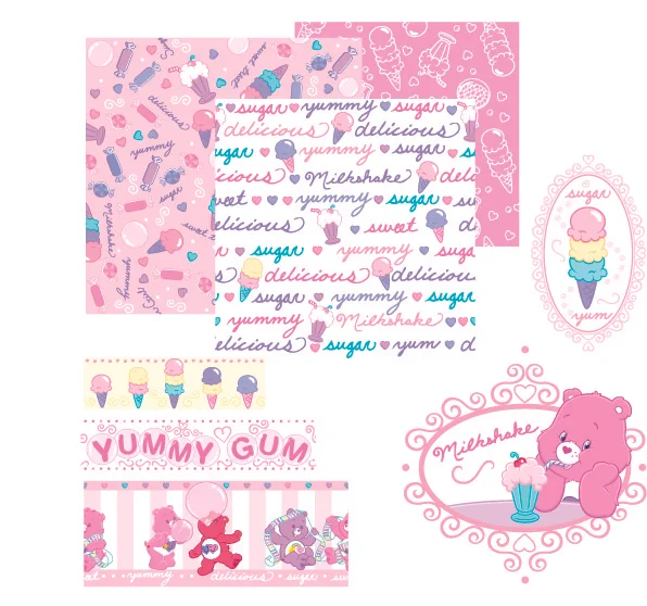 Care Bears Style Guide Art