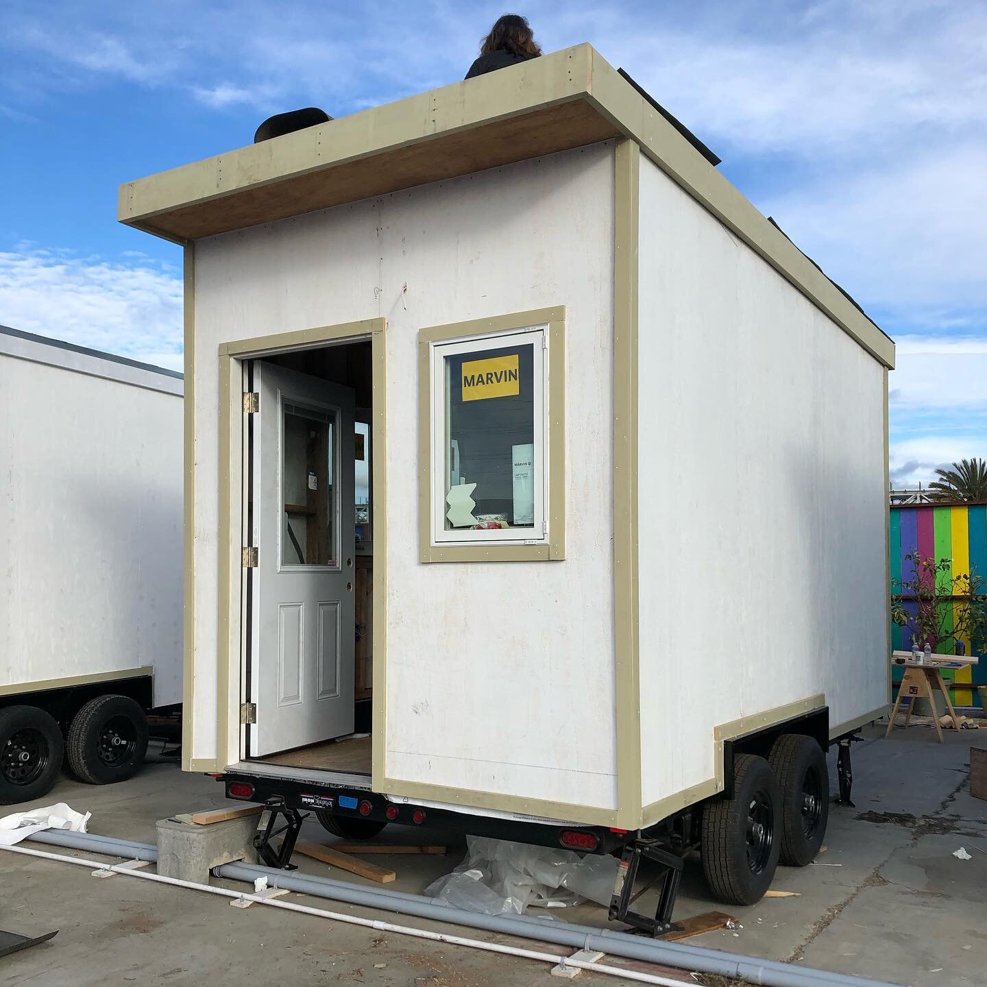 New Tiny House Workshop Series starting in March! In this workshop series you will learn how to read plans and build a tiny house from the ground up. We will be framing, sheathing and roofing a 20 foot trailer. Sign up for the whole 10 days on our we