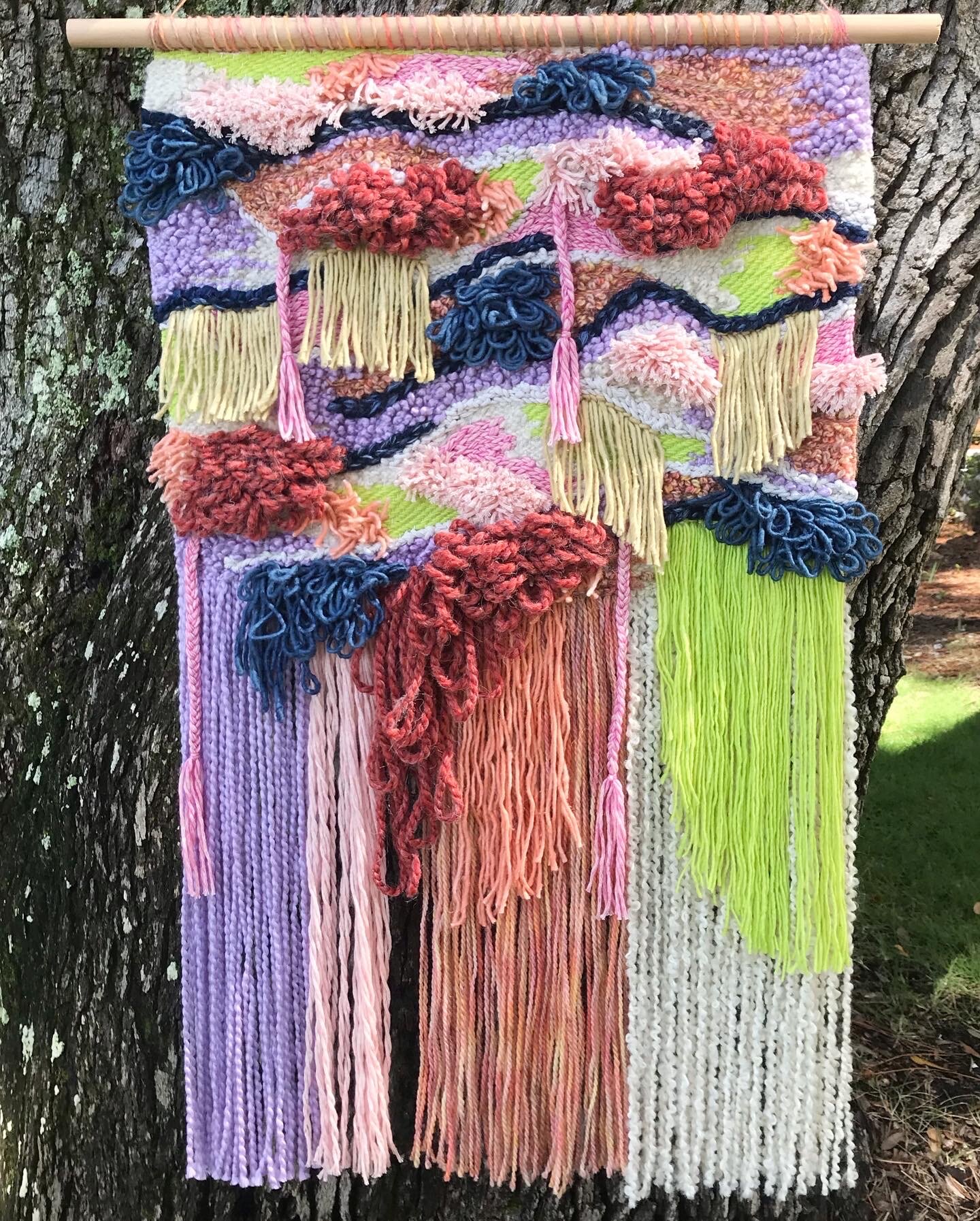 Virtual Makers: Woven Wall Hanging (From Loom to Room)