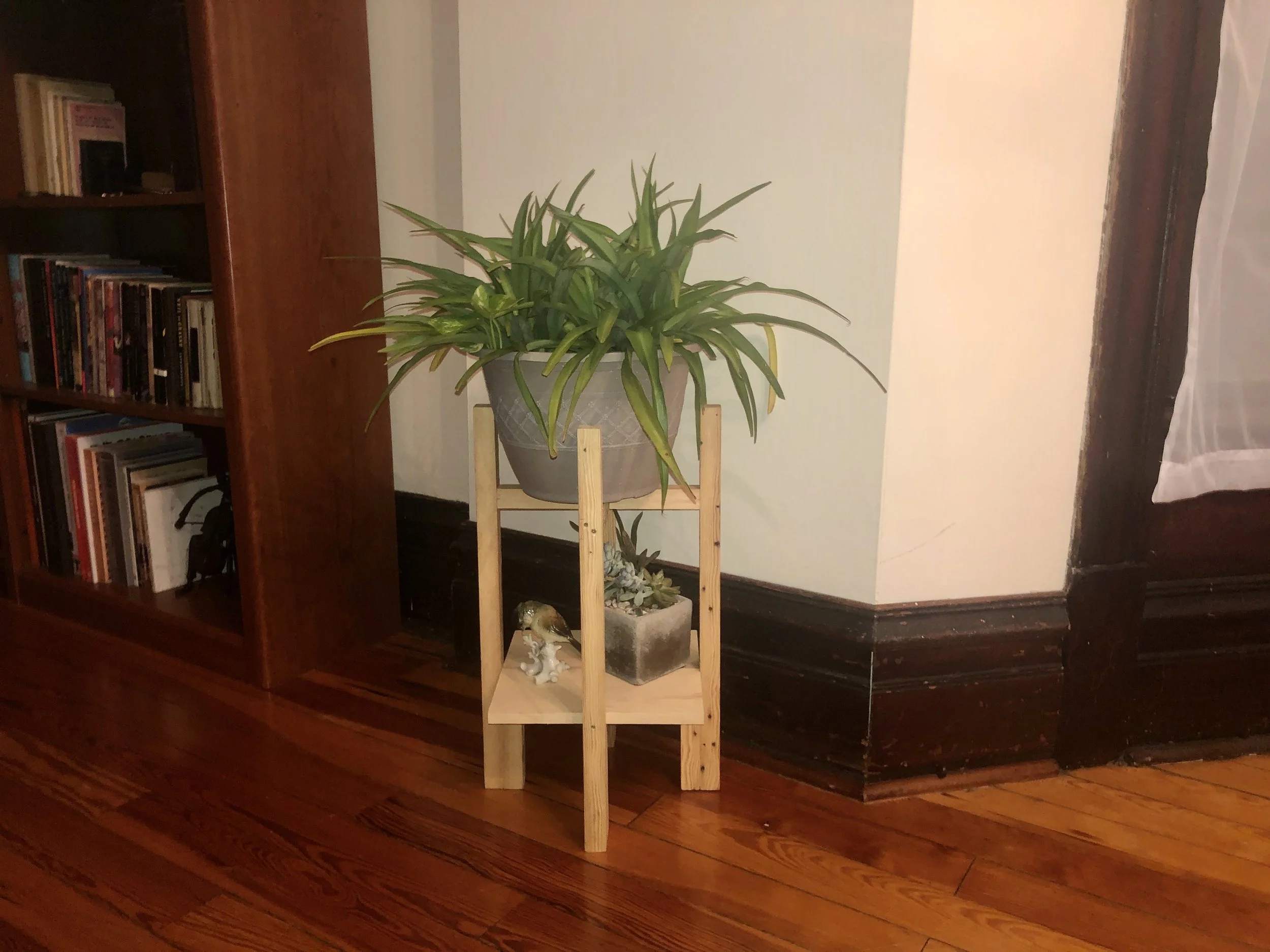 New York: Mid-Century Modern Plant Stand (July)