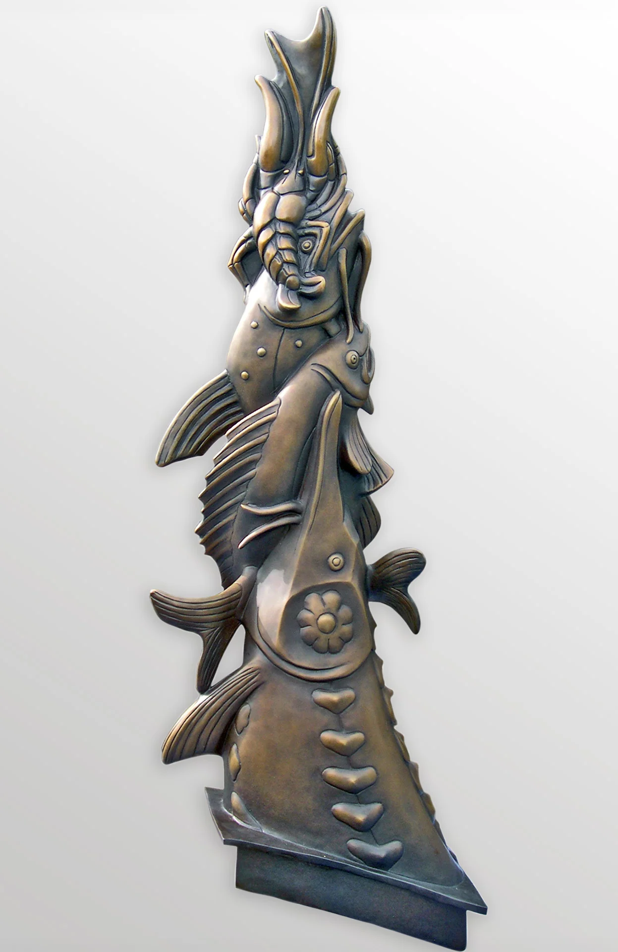 Slough Fish finial