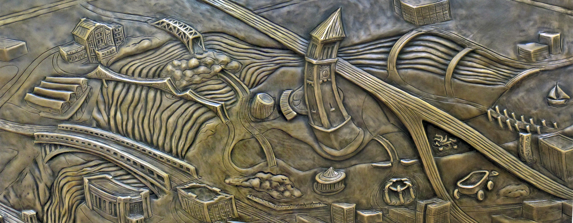 View From 37th Ave. (detail)