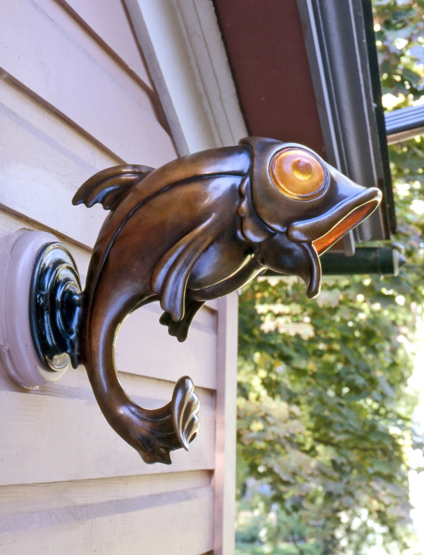 Jumping Fish lighting sconce