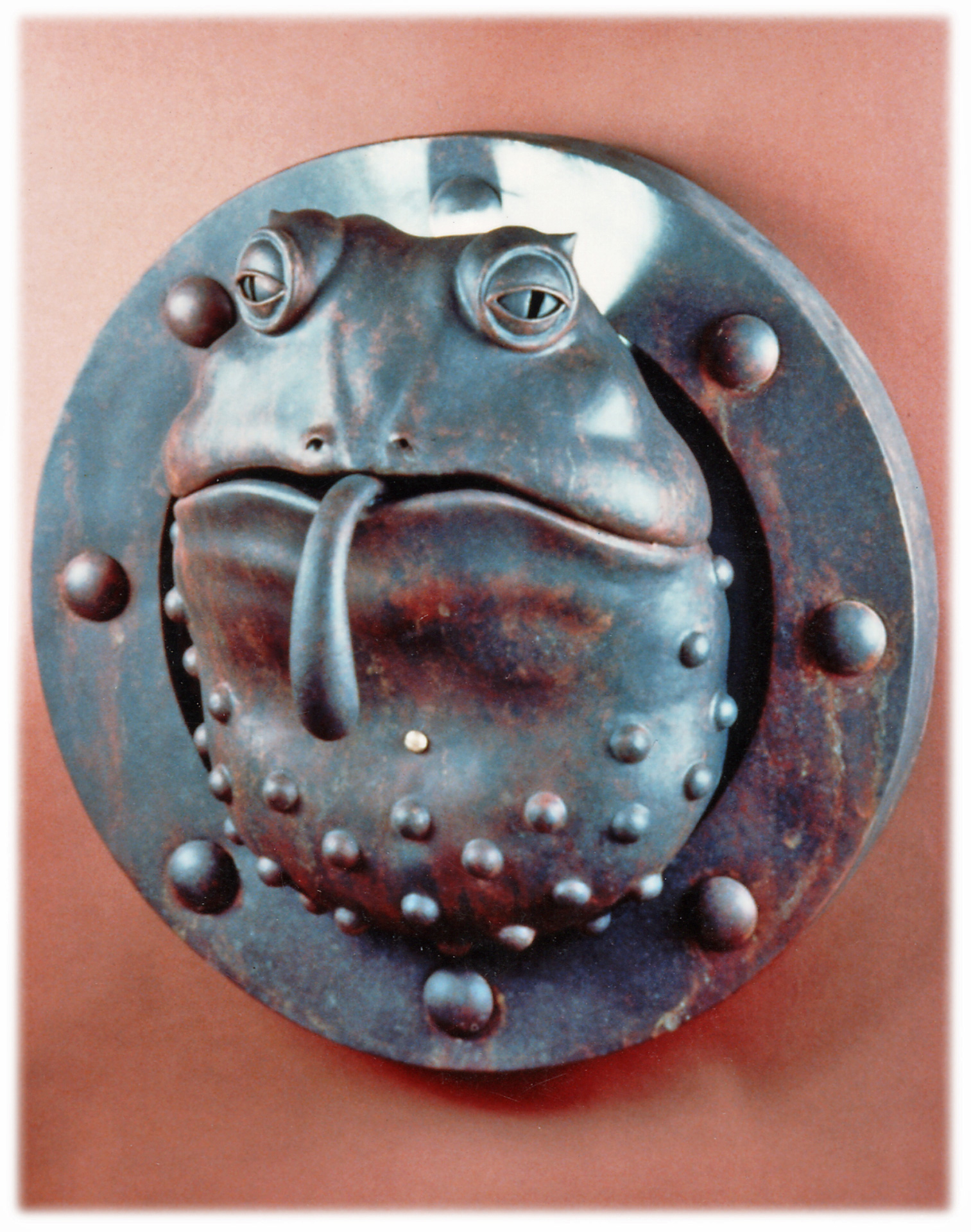 Toad lighting sconce
