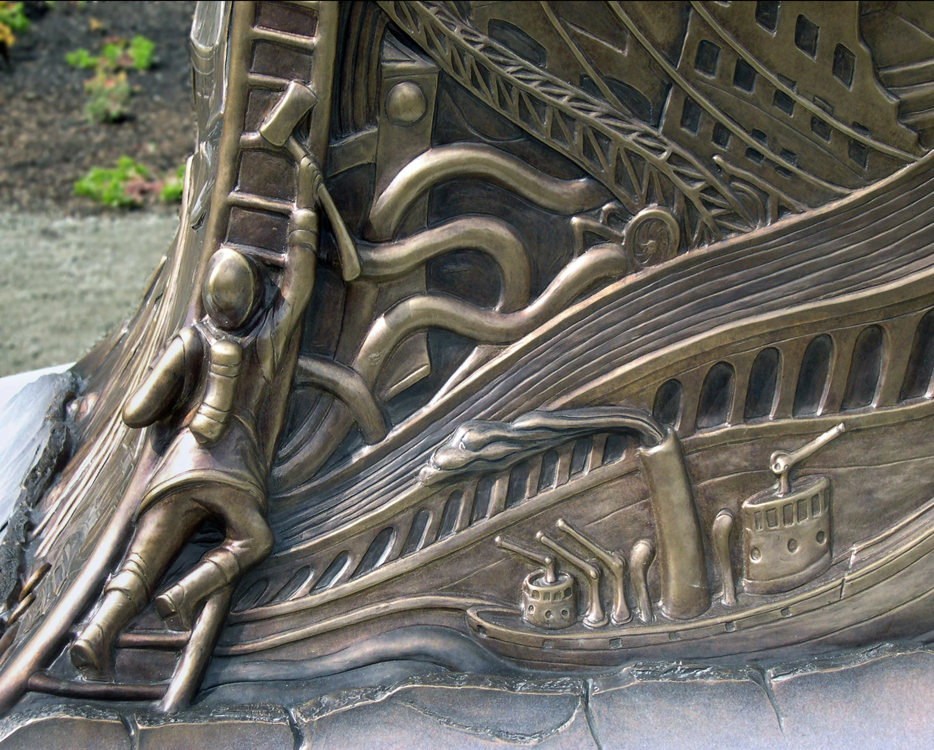 Fire Tower (detail)