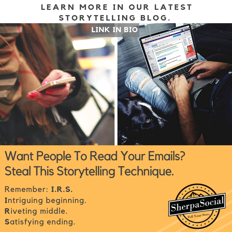 Want People To Read Your Emails? Steal This Storytelling Technique.