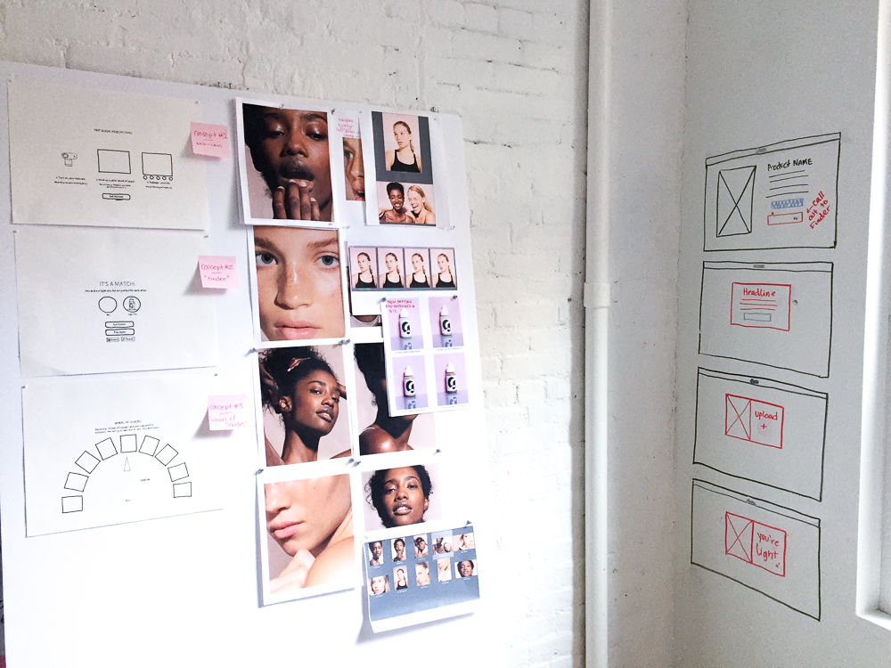 The process behind Glossier's new Shade Finder.