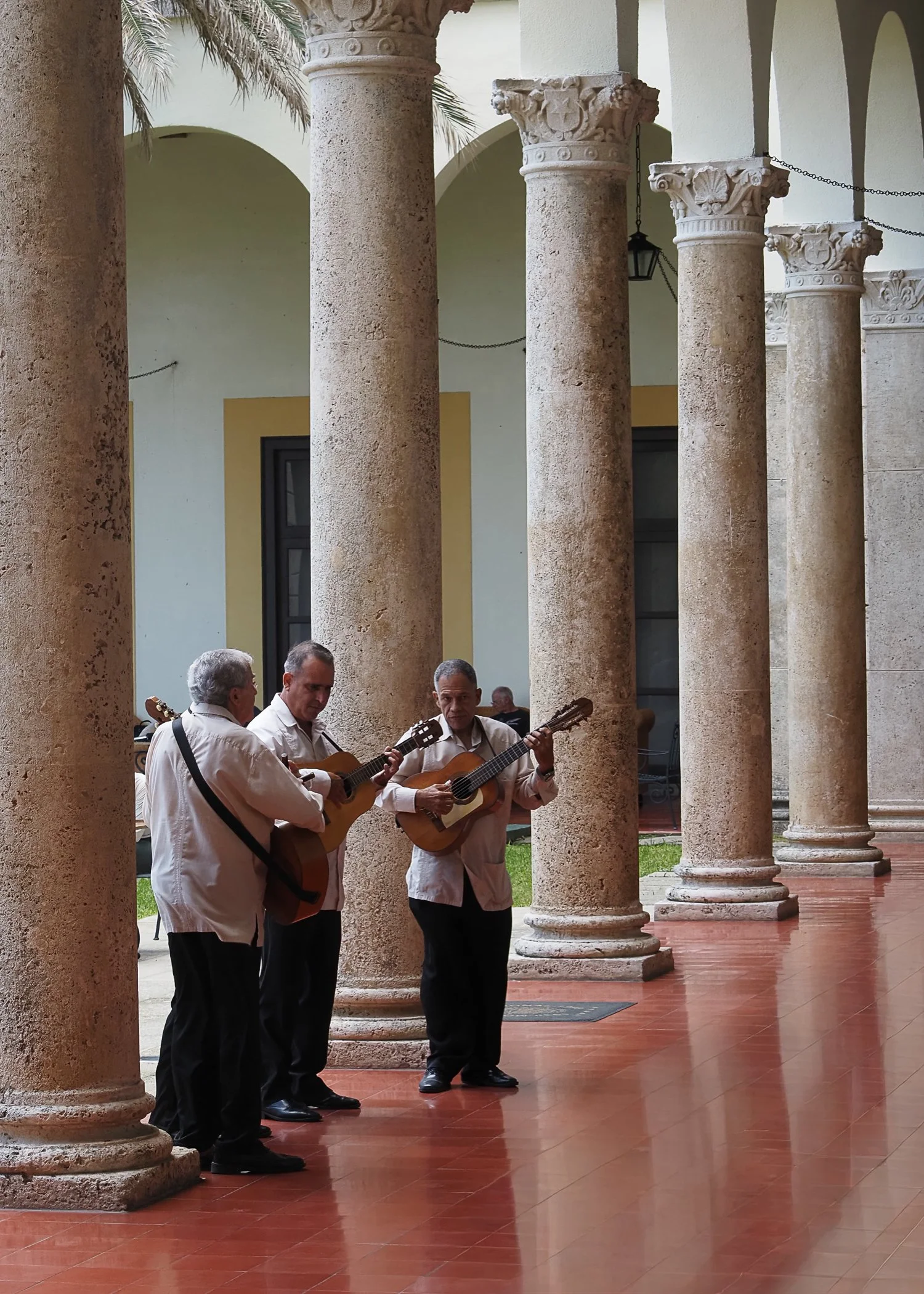 Musicians at Hotel Nacional de Cuba