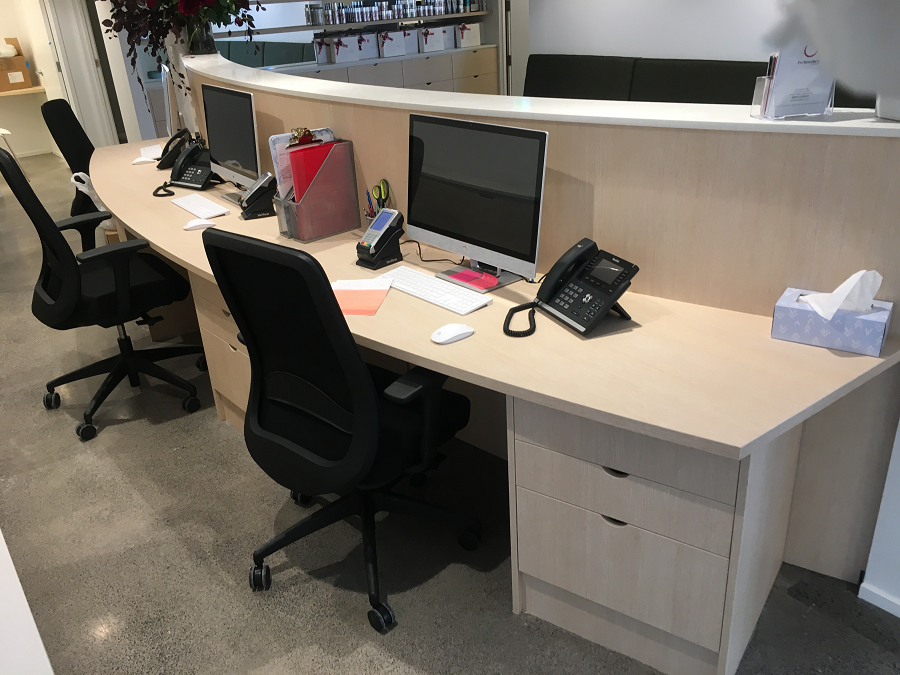 The Face Place, Takapuna - Reception Desk