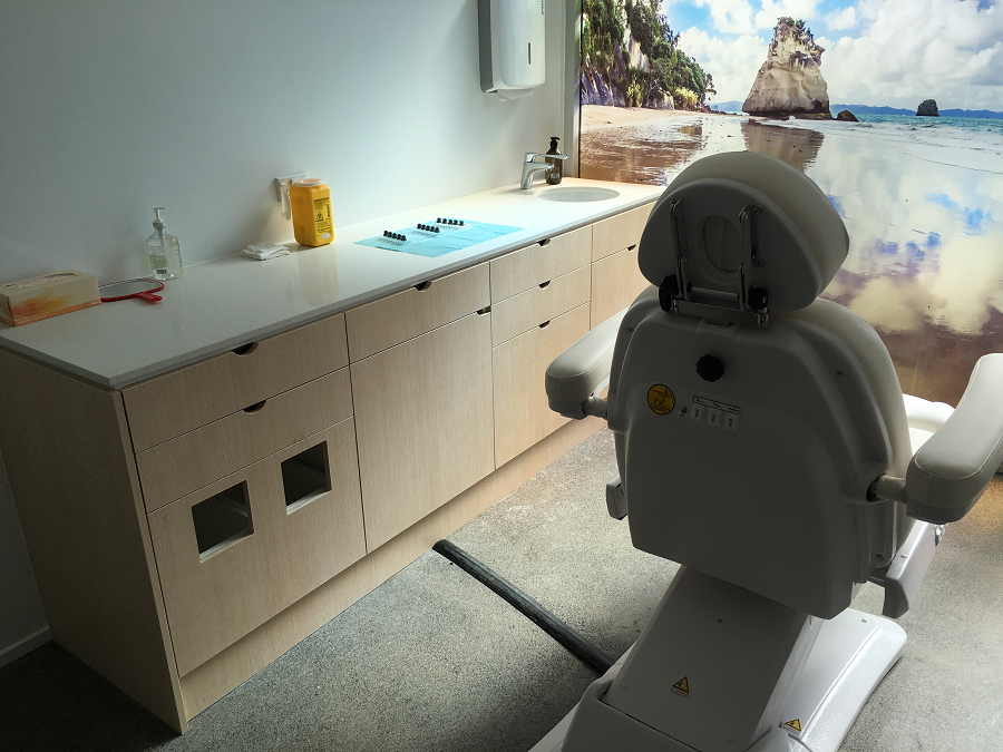Treatment room fitout