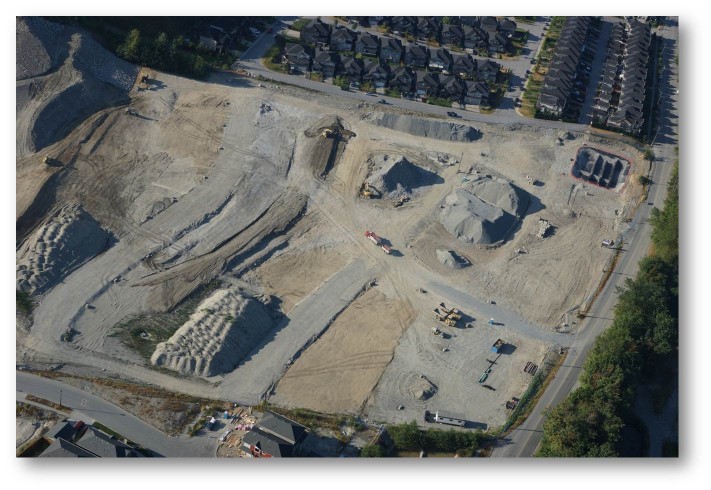 B&B Contracting - Aerial Site Prep Construction - Excavation Contractors Surrey.jpg