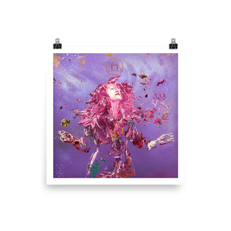 Sara's Half Finished Love Affair Album Cover Art Print