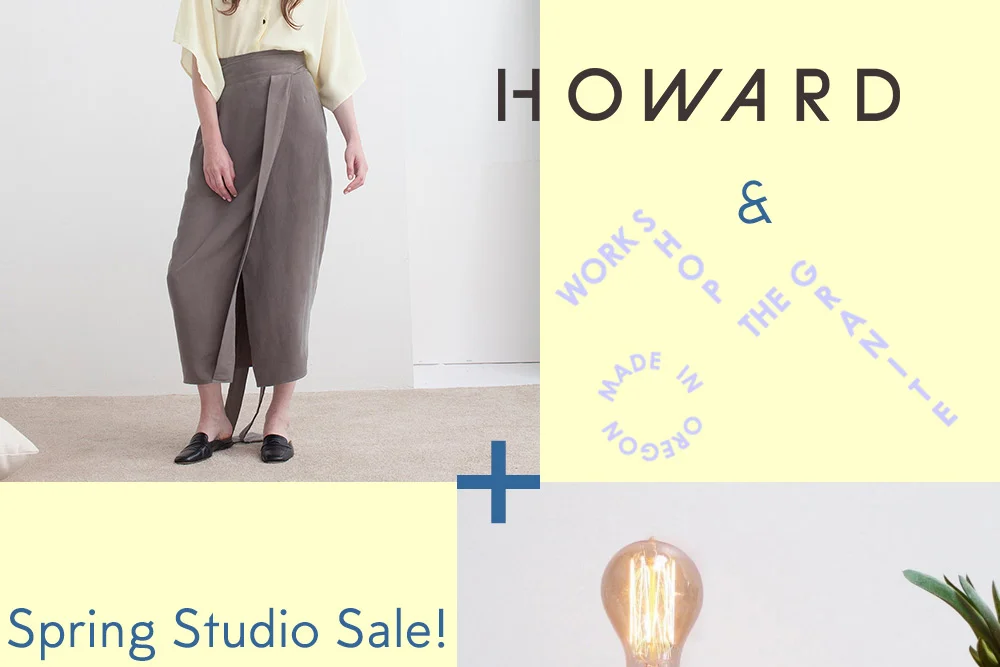 HOWARD + THE GRANITE: SPRING STUDIO SALE!