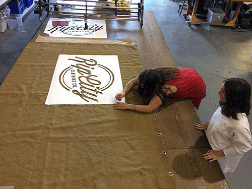 PROCESS: RIP CITY CURTAIN