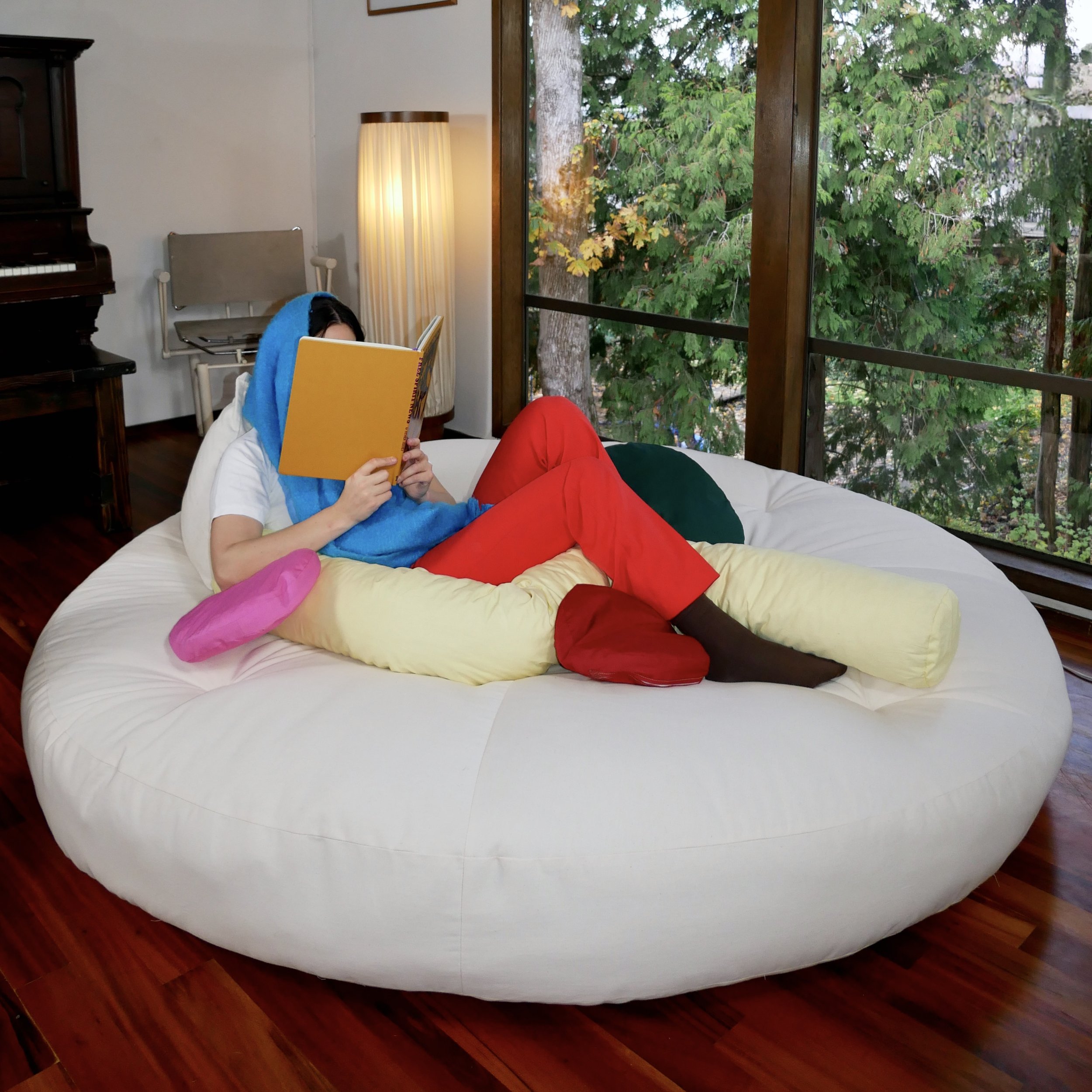 Custom seating and pillows