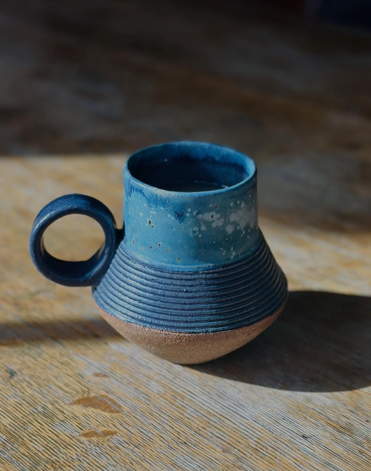 Same old mug shape, fun new glaze combo!