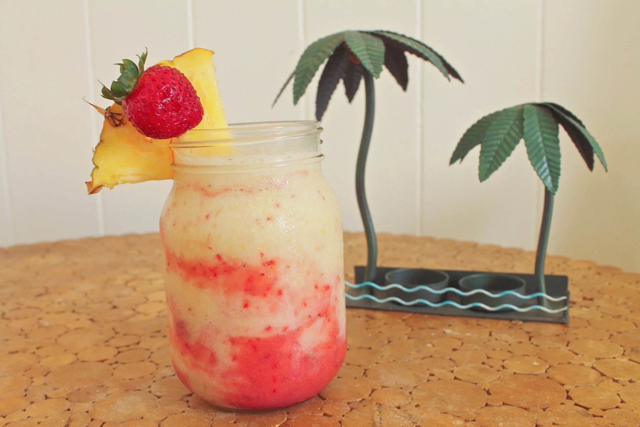 The Lava Flow Stay-cation Smoothie