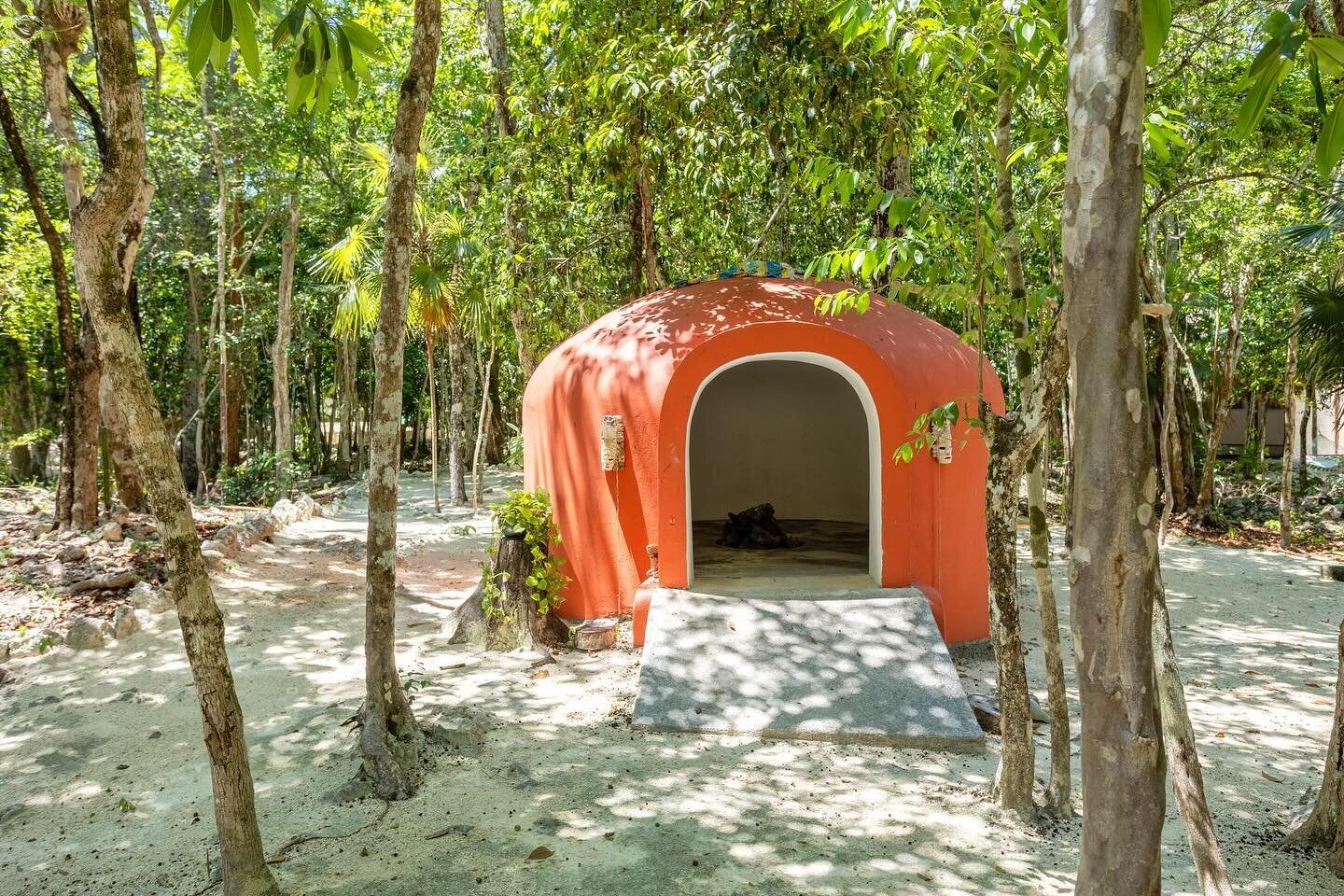 Our very own Temazcal, the house of heat, originated by ancient cultures across Mesoamerica combined this with ceremonial rituals and medicinal herbs to aid purification for healing and well-being.

Inquire for more information on this amazing experi