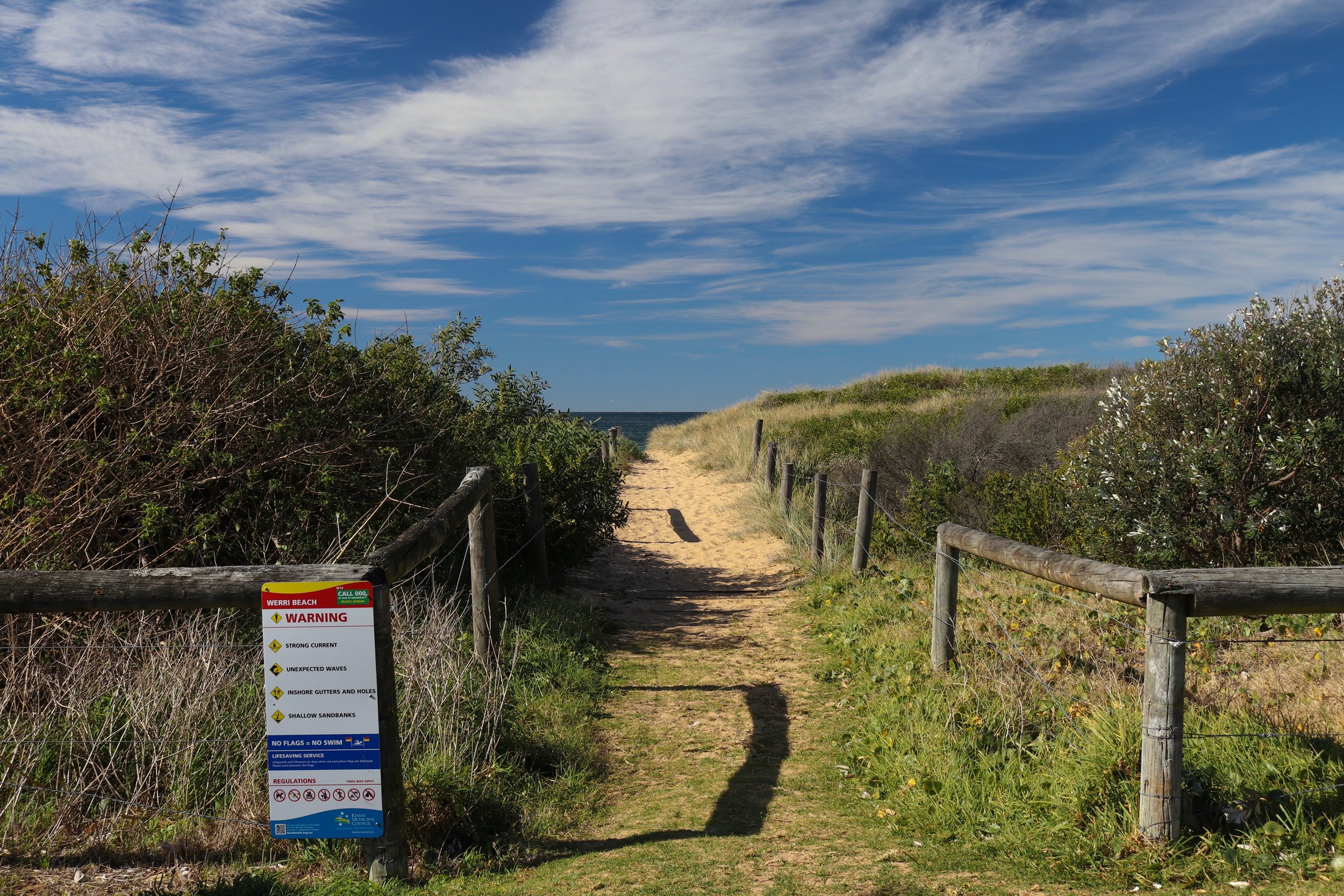 Werri Beach walkway