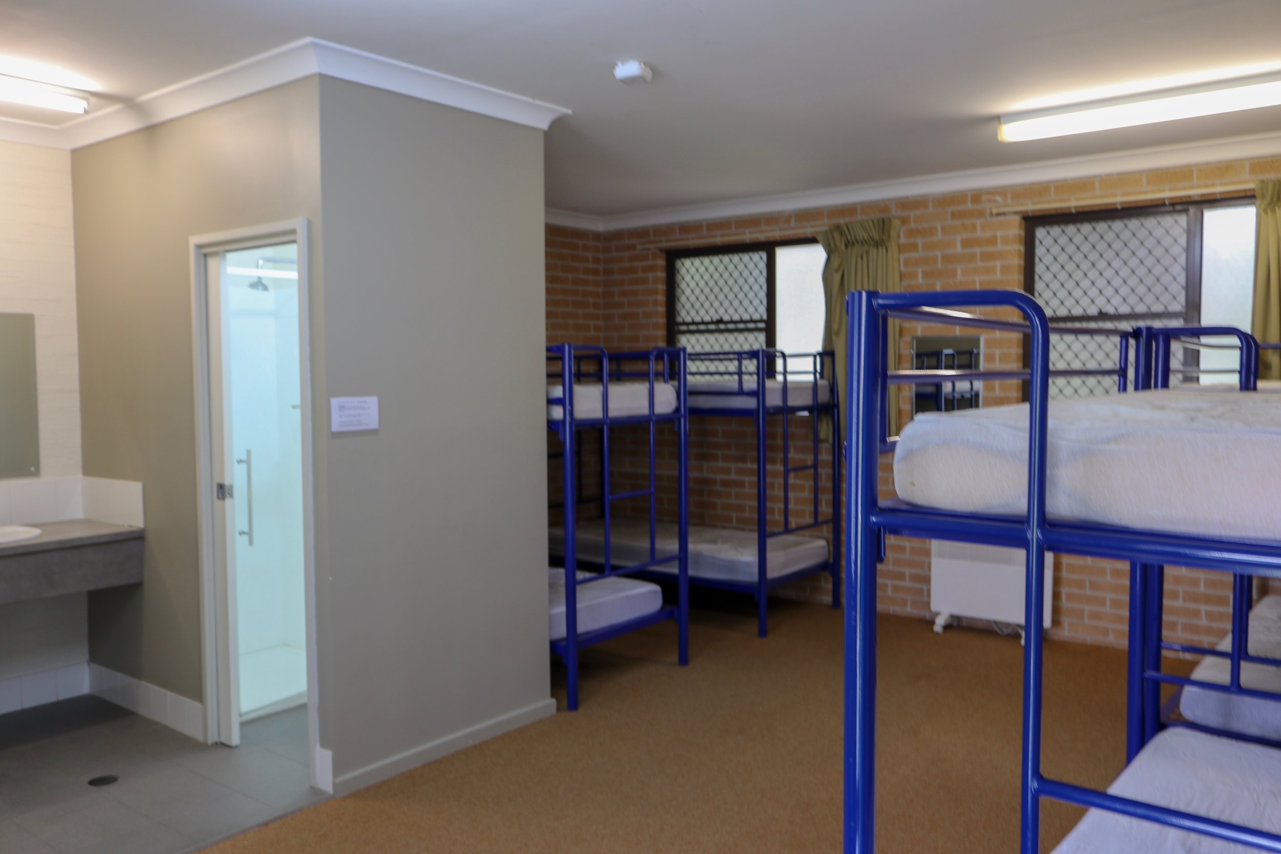 Chittick Lodge bunk room with ensuite
