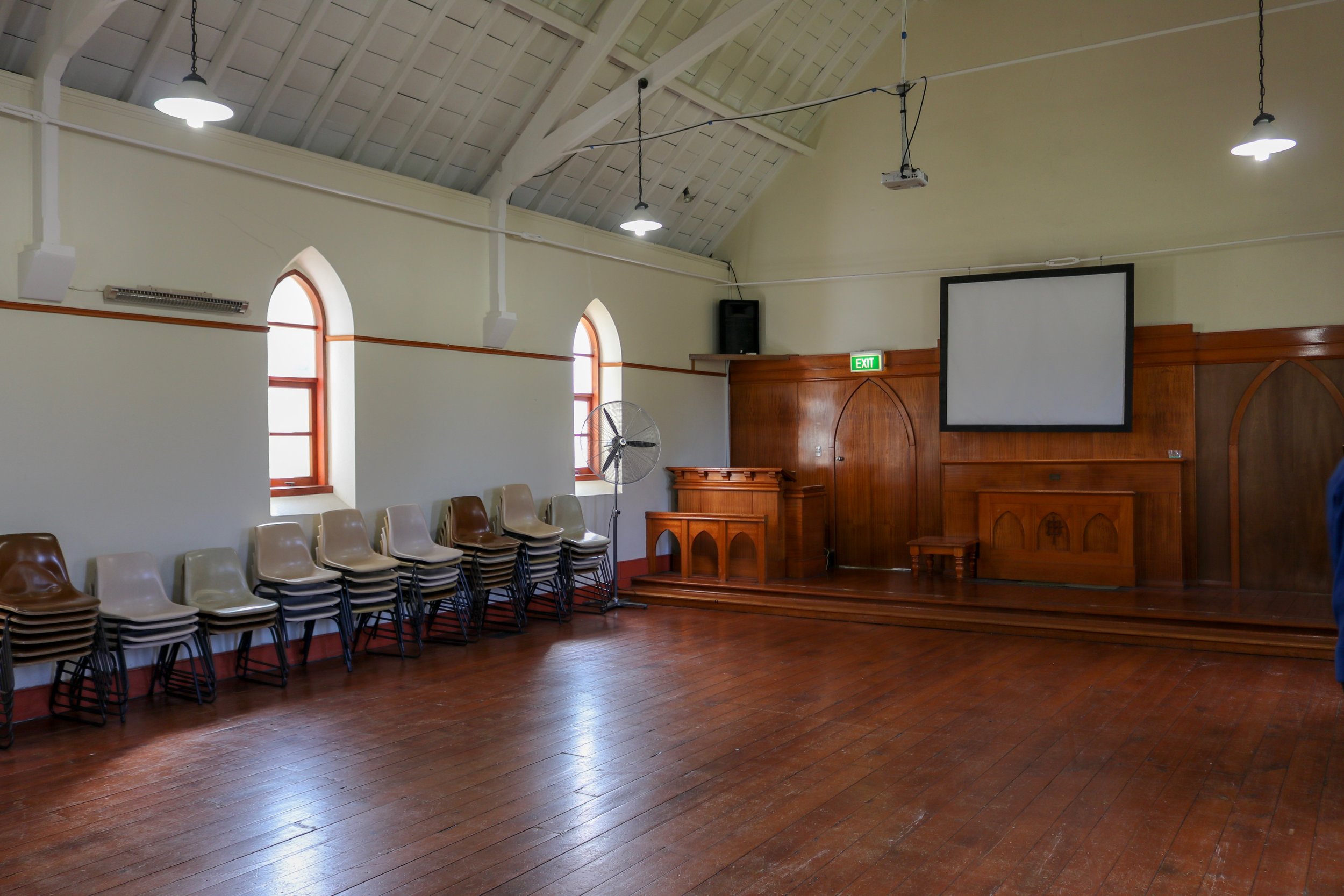 Inside the chapel