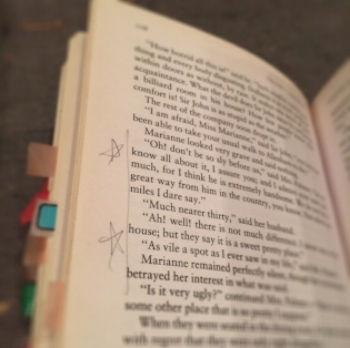 My post-adaptation copy of Sense & Sensibility .