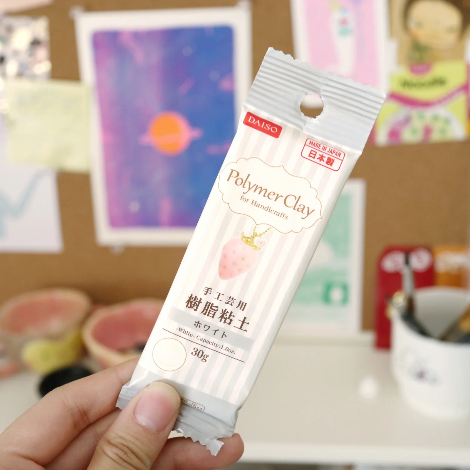 air dry clay daiso