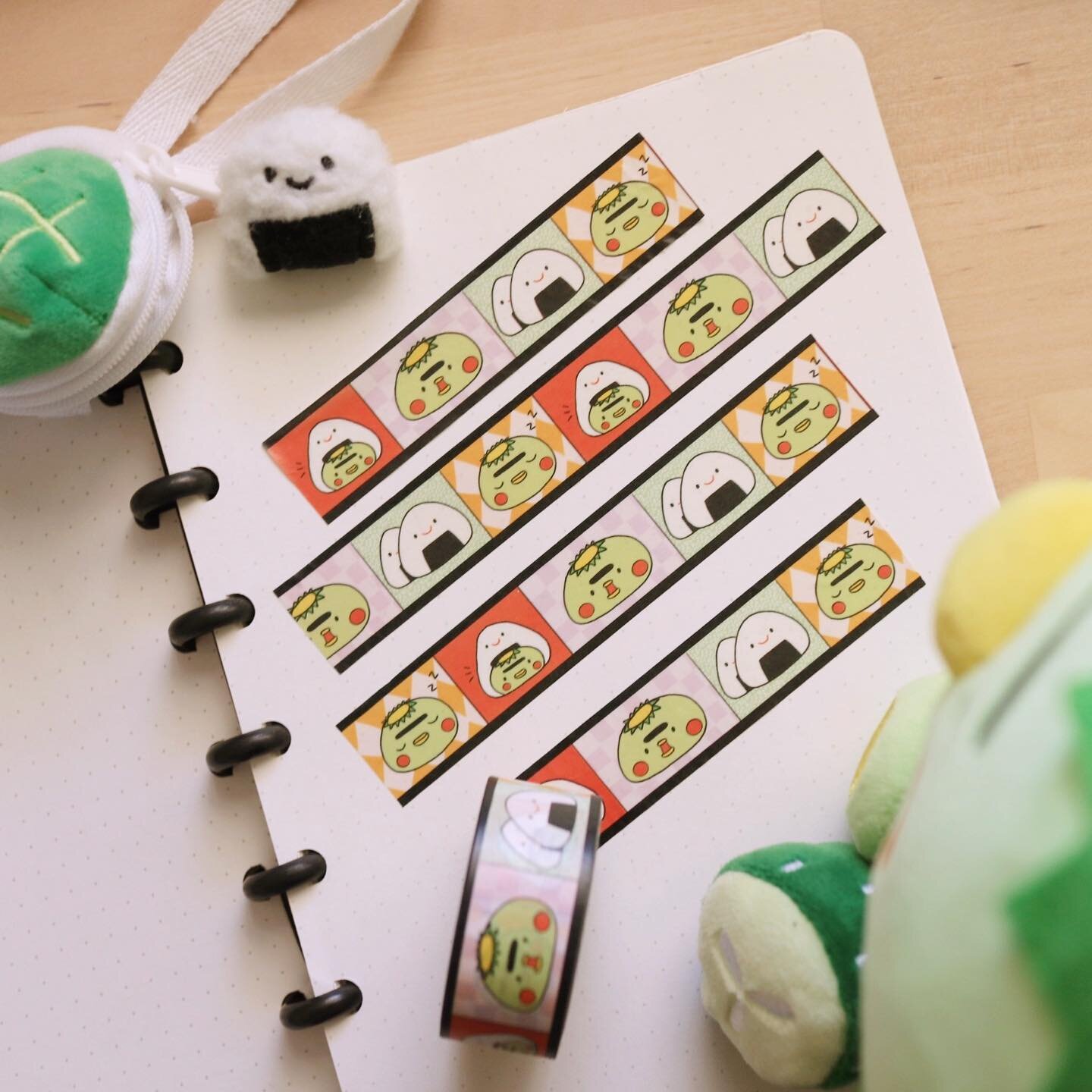 I hope you are all ready for tomorrow&rsquo;s shop drop! This is probably the biggest drop I&rsquo;ve ever done - so many new goodies including my very first washi tape featuring Hungry Kappa! 💚 A full shop drop preview is now posted on my story, do